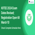 KIITEE 2024 Exam Dates Revised; Phase 2 Registration Open till March 10